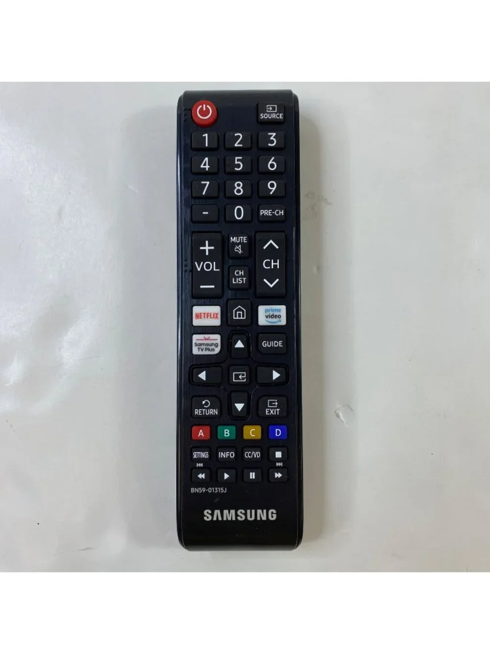 Samsung TV Remote Control BN59-01315J With Smart Hub Buttons Netflix Prime Video